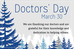 Web Banner Advertising Doctors Day March 30, 2017