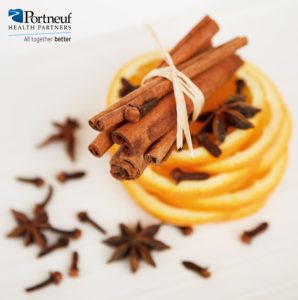 photo with cinnamon and cloves to go with pumpkin spiced recipes